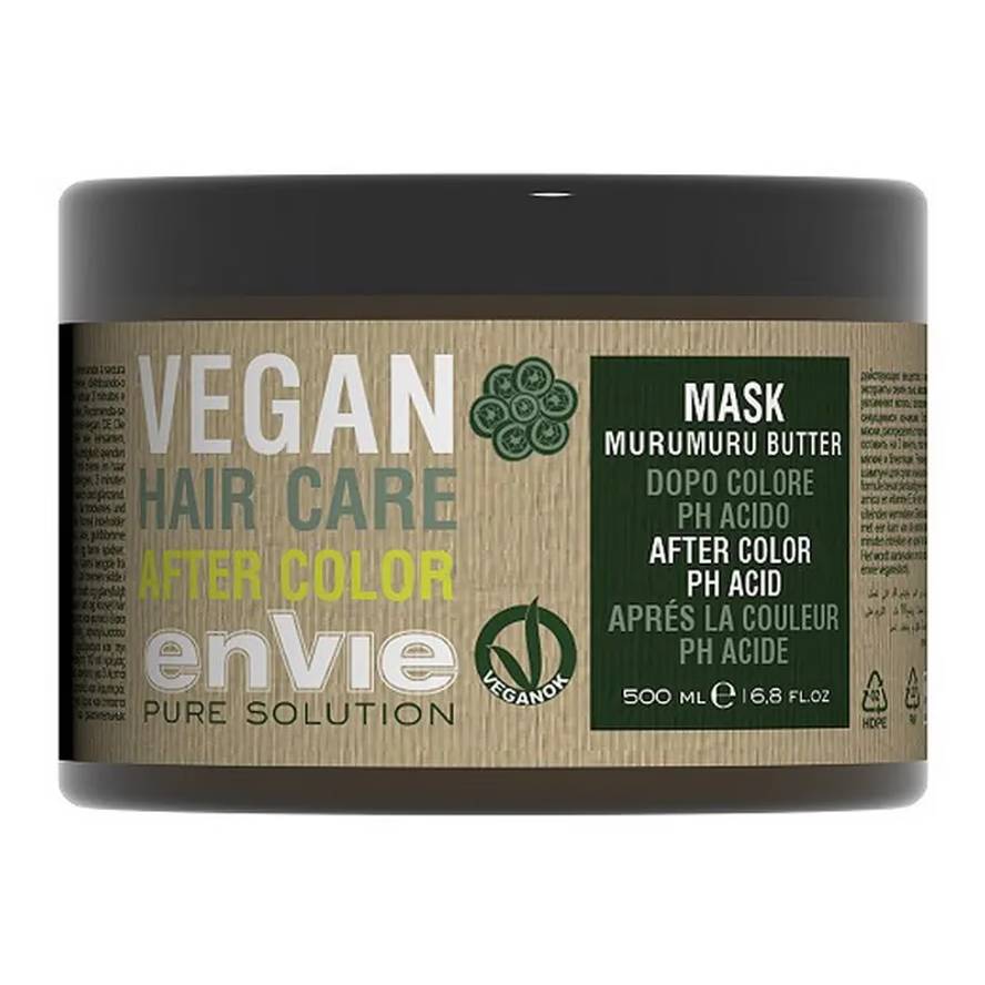 Envie Vegan After Color Mask Маска для захисту кольору фарбованого волосся з маслом мурумуру