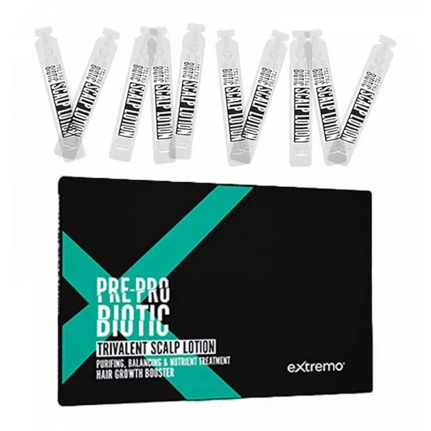 Extremo Pre-Probiotic Trivalent Scalp Lotion Лосьйон тривалентний в ампулах для шкіри голови