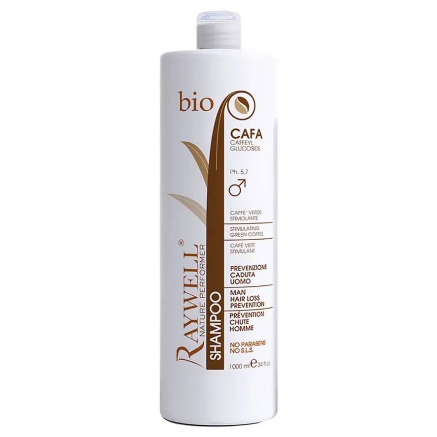 Raywell ВІО Cafa Shampoo Шампунь для чоловіків проти випадіння волосся