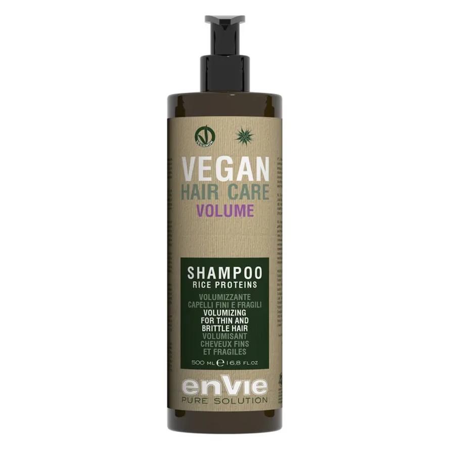Envie Vegan Hair Care Volume Shampoo Шампунь для придания объёма тонким и ломким волосам 500 мл.