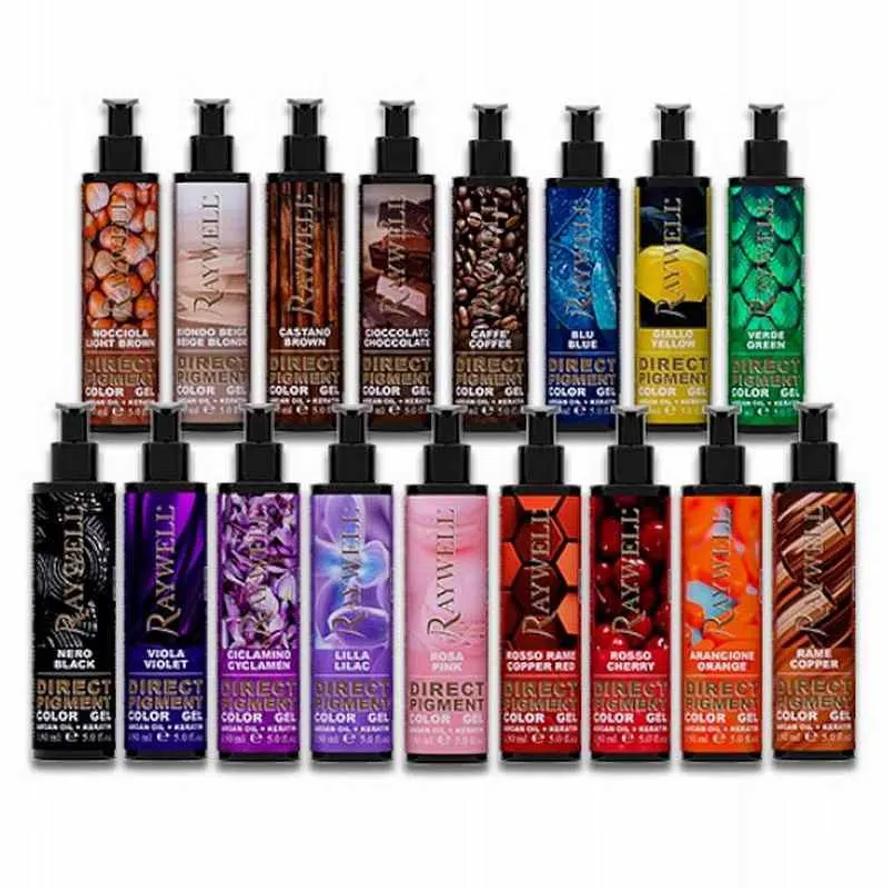 Raywell Direct Pigment Color Gel Пігменти прямої дії 150 мл.