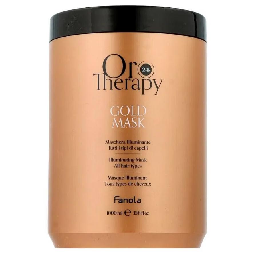 Fanola Oro Therapy Gold Mask Восстанавливающая маска с активными микрочастицами золота 1000 мл [RU]