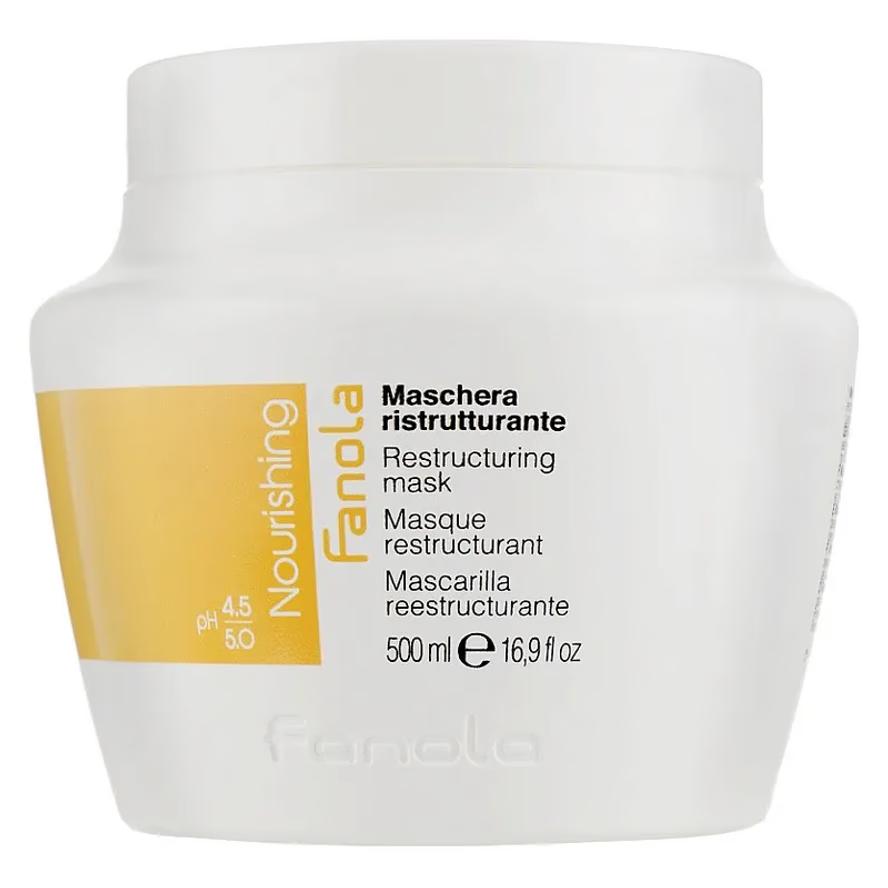 Fanola Nourishing Restructuring Mask Реструктуризуюча маска для сухого волосся 500 мл [UA]