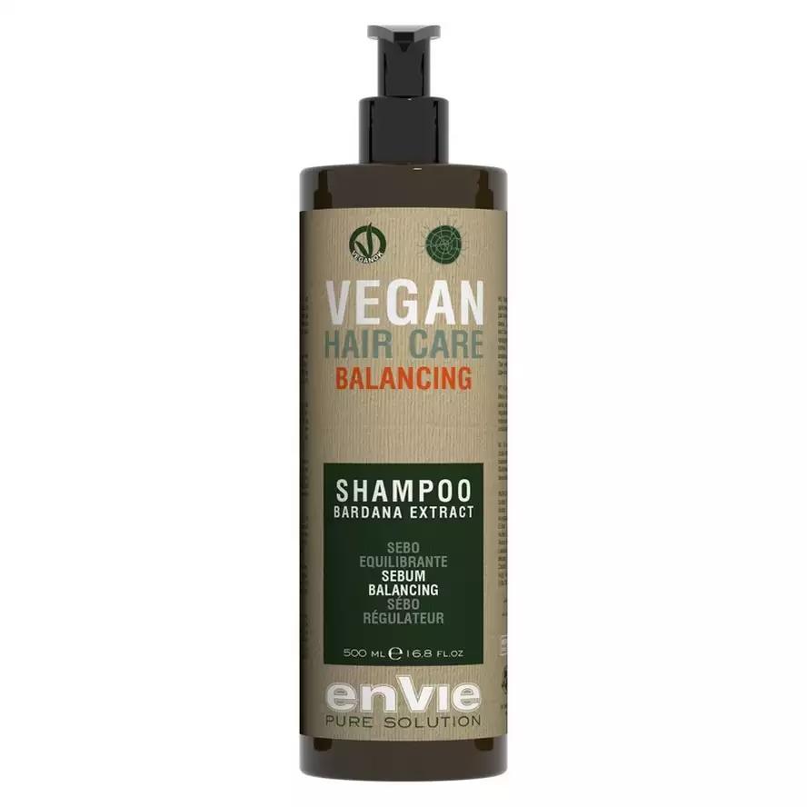 Envie Vegan Hair Care Balancing Shampoo Балансирующий шампунь против жирной кожи головы 500 мл.