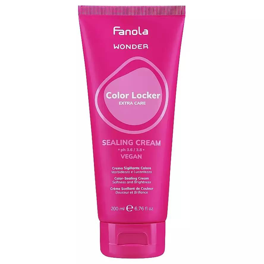 Fanola Wonder Color Locker Sealing Cream Крем ущільнюючий, відновлює структуру фарбованого волосся