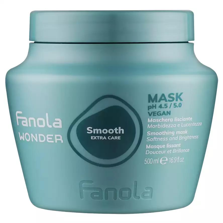 Fanola Wonder Smooth Extra Care Mask Маска для разглаживания волос 500 мл.