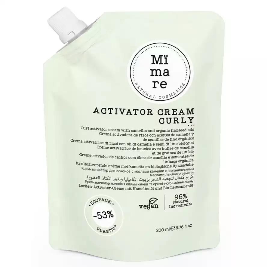 Mimare Activator Cream Curly Несмываемый крем для четких и упругих кудрей 200 мл.