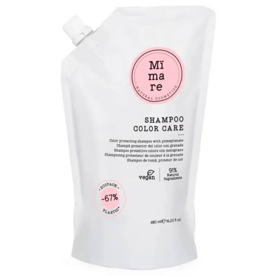 Mimare Color Care Shampoo Шампунь для защиты цвета волос с гранатом