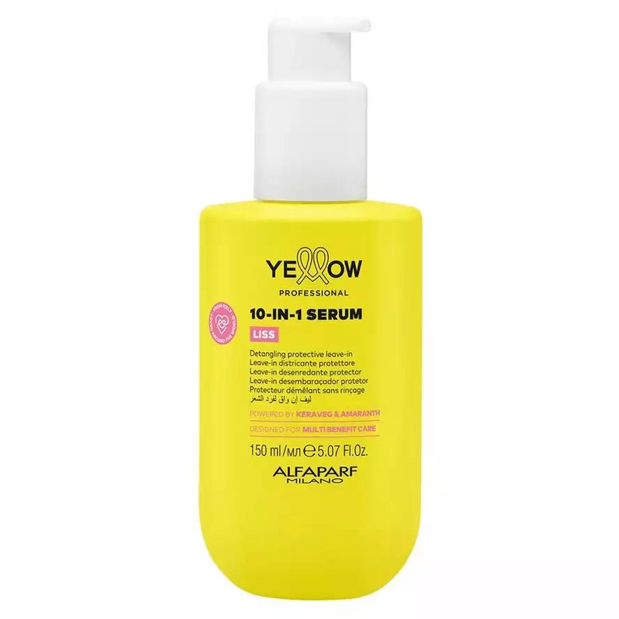 Yellow Liss Multi-Benefit Leave-in Serum Сыворотка 10 в 1 для разглаживания волос 150 мл.