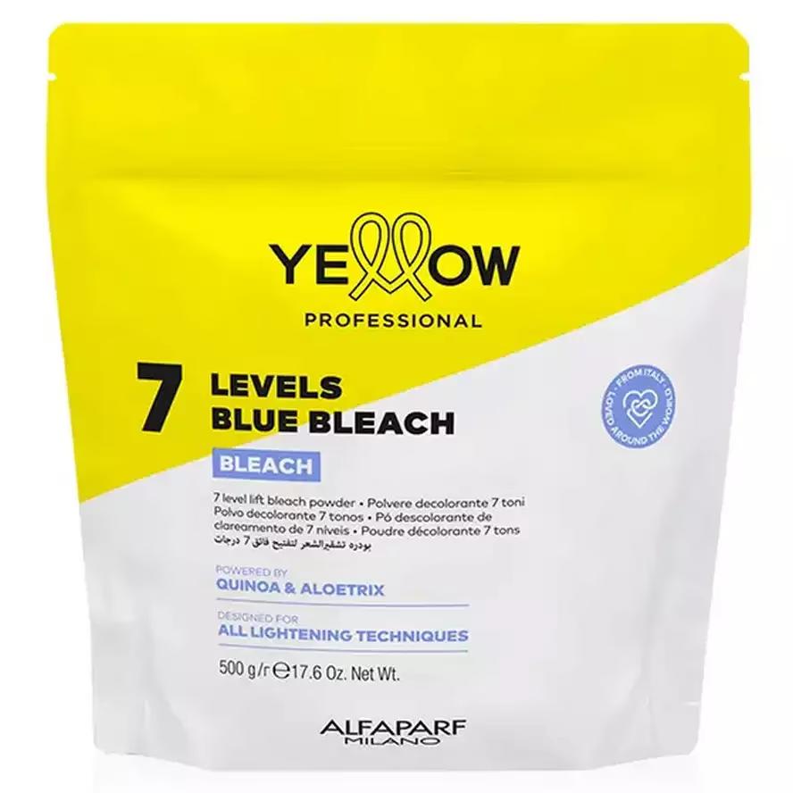 Yellow Bleach 7 Levels Пудра для волосся, що освітлює, до 7-ти тонів 500 гр.