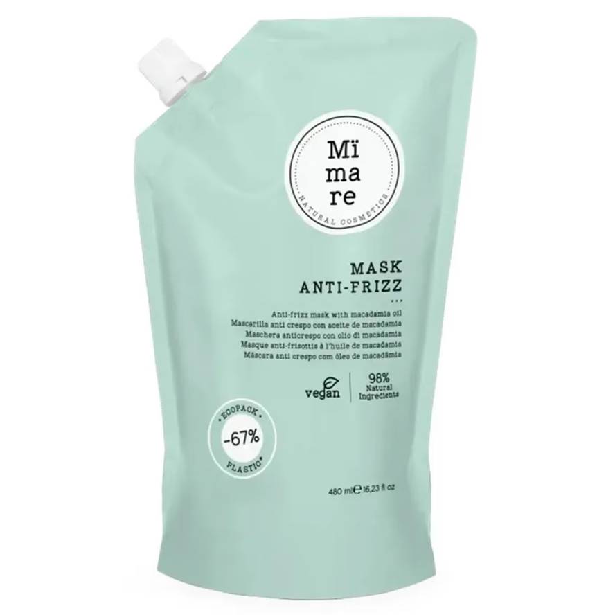 Mimare Anti-Frizz Mask Маска разглаживающая для волос с маслом макадамии