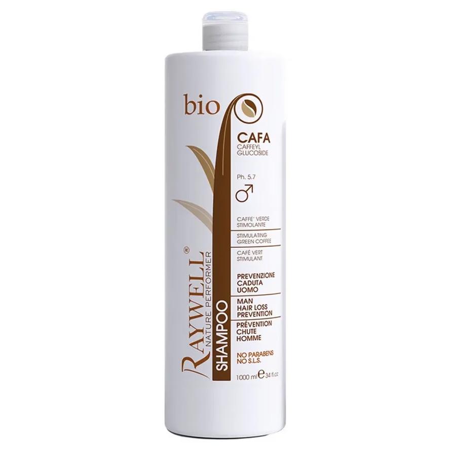 Raywell ВІО Cafa Shampoo Шампунь для чоловіків проти випадіння волосся 1000 мл.