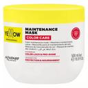 Yellow Color Care Maintenance Mask Маска для защиты цвета окрашенных волос 500 мл.