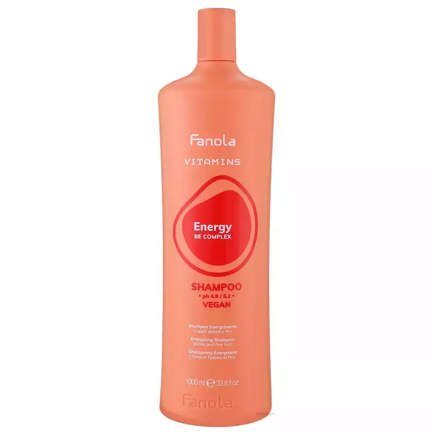 Fanola Vitamins Energy Be Complex Shampoo Шампунь проти випадіння волосся