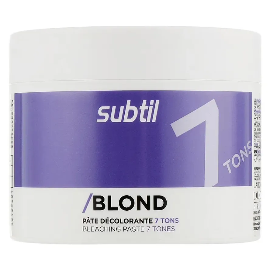 Subtil Laboratoire Ducastel Blond Bleaching Paste 7 Tones Паста, що освітлює до 7 тонів
