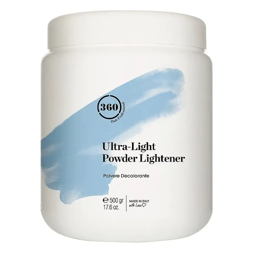 360 Hair Professional Bleaching Powder Освітлююча пудра для волосся, проти пожовтіння (банка)