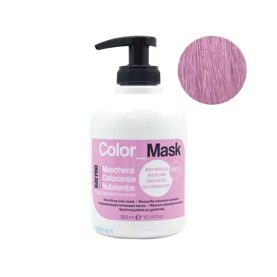 KayPro Color Mask Pastel Pink Поживна відтінкова маска (троянда)