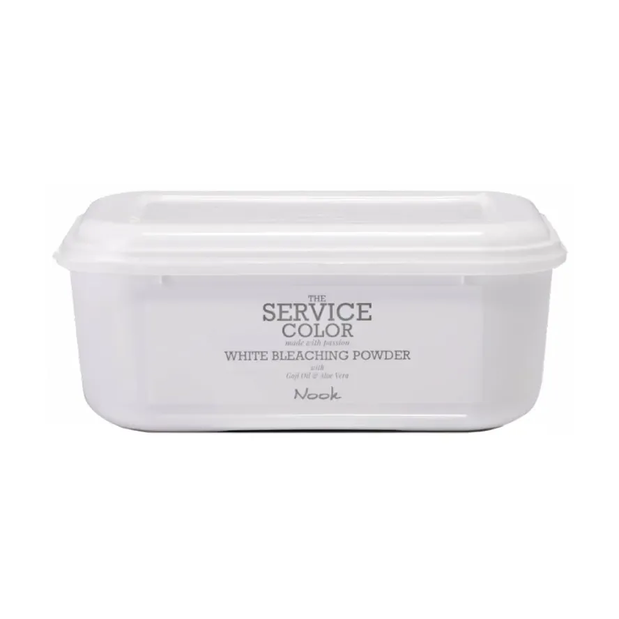 Nook The Service Color White Bleaching Powder Пудра осветляющая Белая