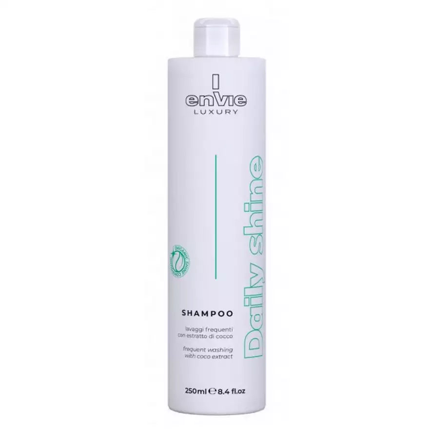 Envie Daily Shine Shampoo Шампунь для блиску волосся з кокосом