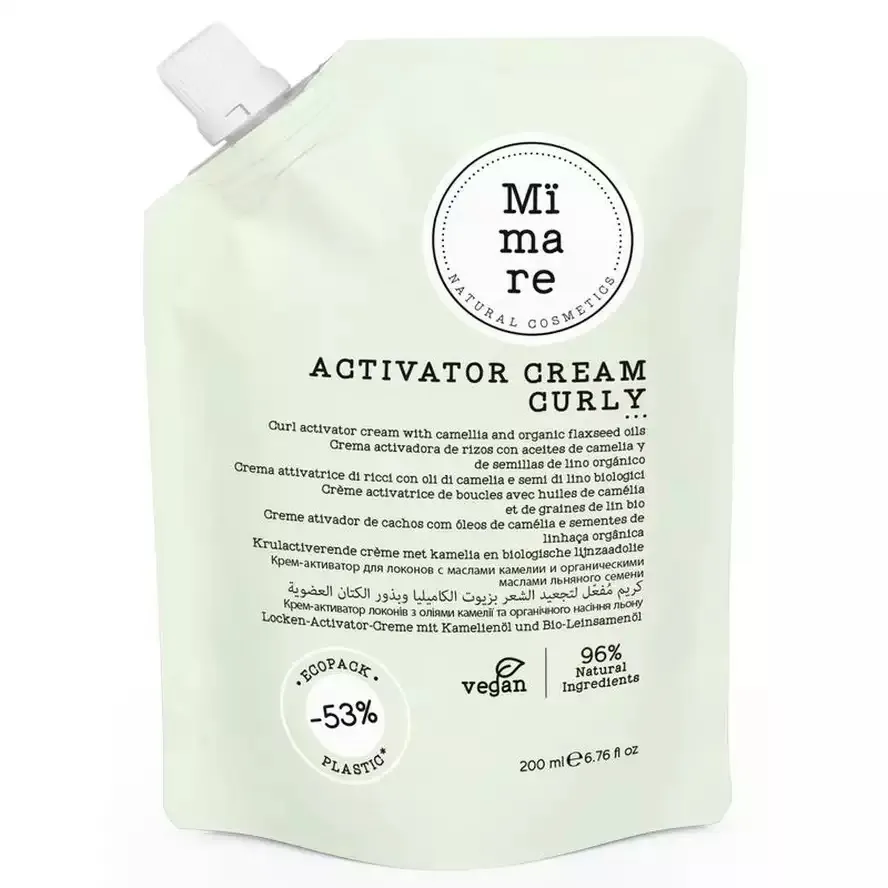 Mimare Activator Cream Curly Незмивний крем для чітких і пружних кучерів
