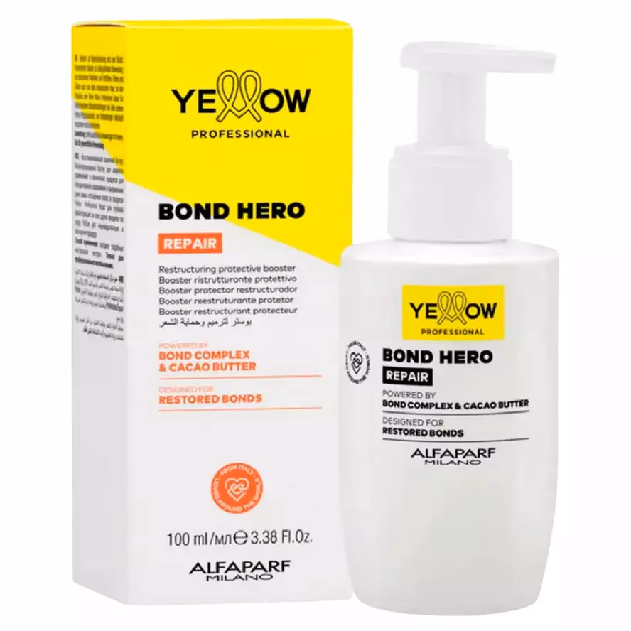 Yellow Repair Bond Hero Восстанавливающий и укрепляющий бустер для волос