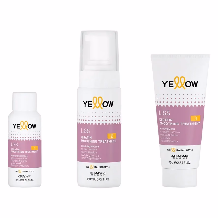 Yellow Liss Keratin Therapy Kit Набор для кератинового выпрямления волос