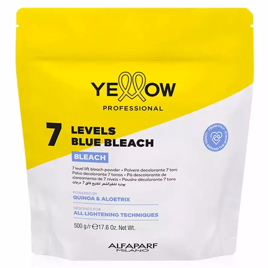Yellow Bleach 7 Levels Осветляющая пудра для волос до 7-ти тонов