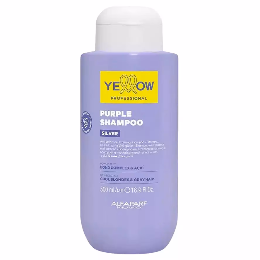 Yellow Silver Purple Shampoo Шампунь для волос с антижелтым эффектом