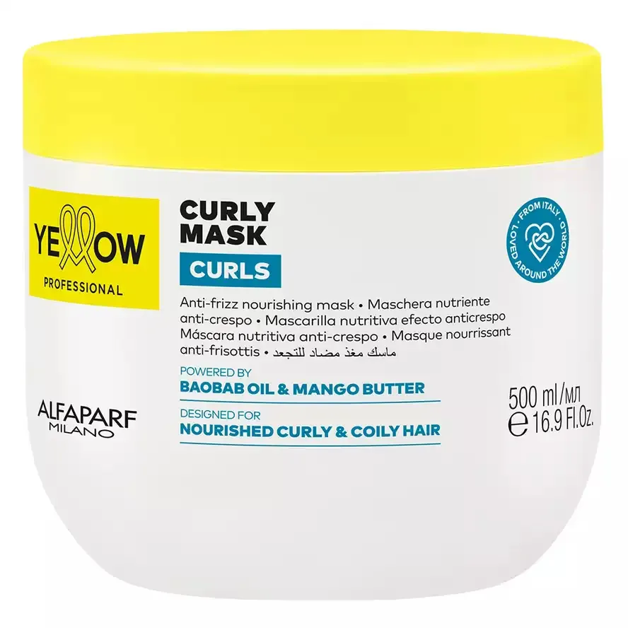 Yellow Curls Curly Mask Маска для кучерявого волосся