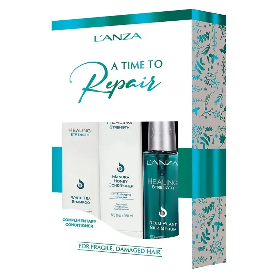 Lanza Strength Holiday Trio Box Подарунковий набір для зміцнення волосся