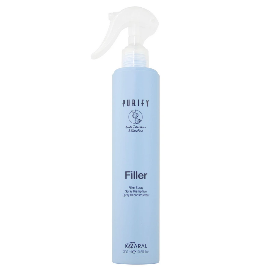 Kaaral Purify Filler Spray Спрей-філер для волосся з кератином та гіалуроновою кислотою 300 мл.