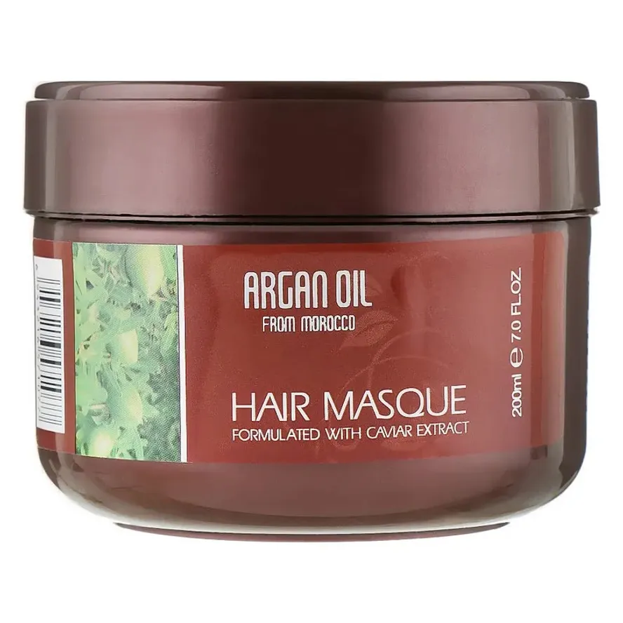 Clever Hair Cosmetic Argan Oil From Morocco With Caviar Extract Mask Маска для волос с экстрактом икры