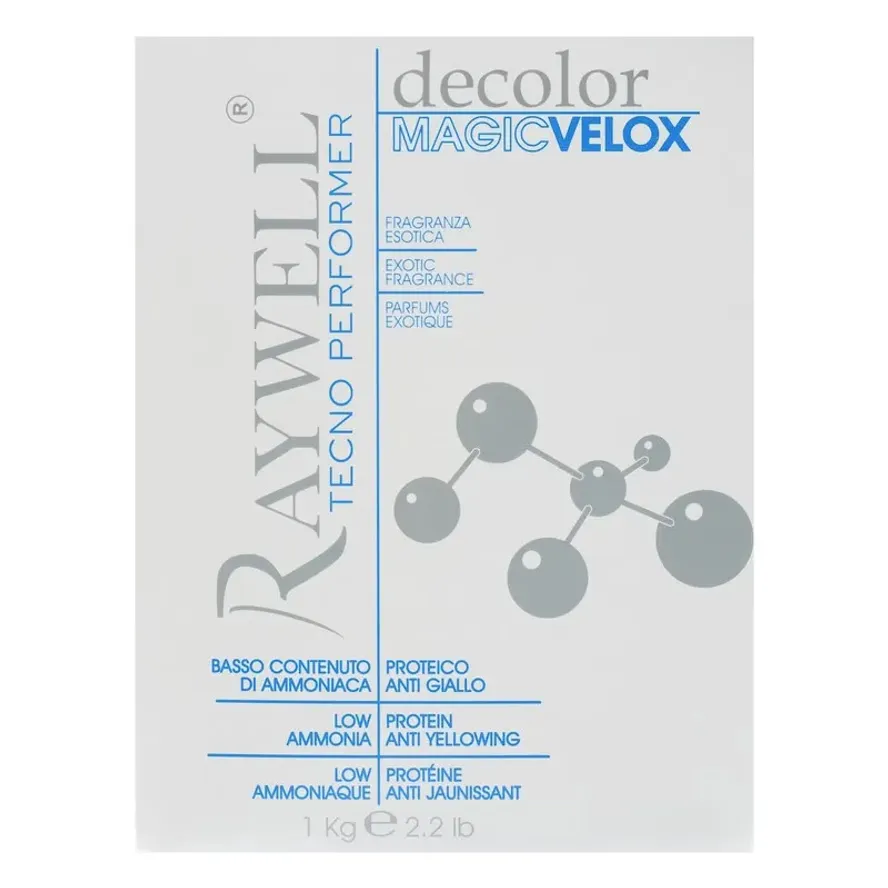 Raywell Decolor Magic Velox Осветляющая пудра антижелтая