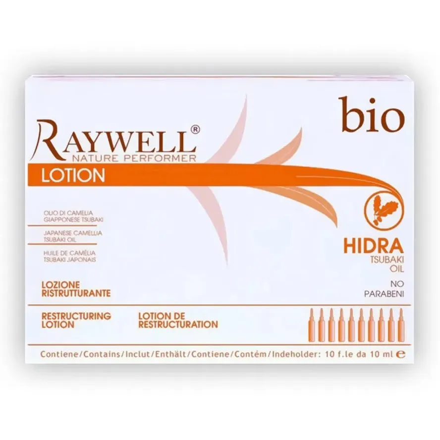 Raywell BIO Hidra Restructuring Lotion Лосьйон для реструктуризації волосся в ампулах 100 мл.