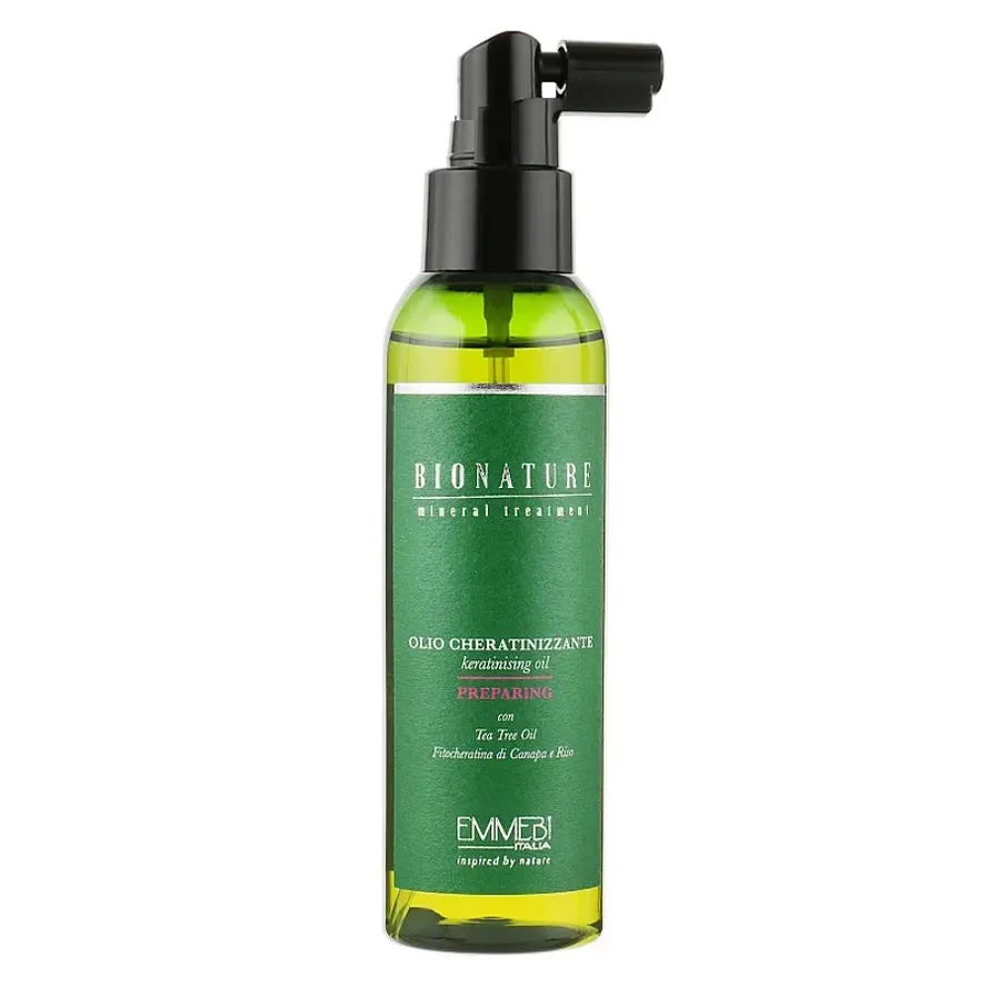 Emmebi Italia BioNature Mineral Treatment Keratinising Oil Олія для волосся з кератином