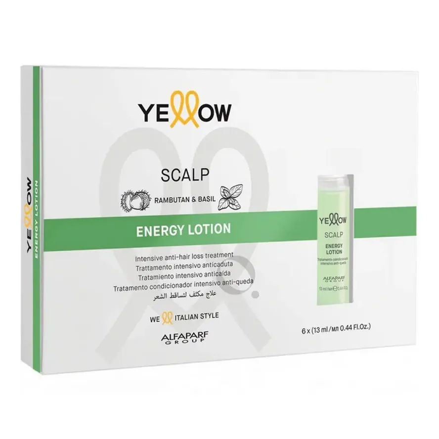 Yellow Scalp Energy Lotion Лосьйон проти випадання волосся в ампулах