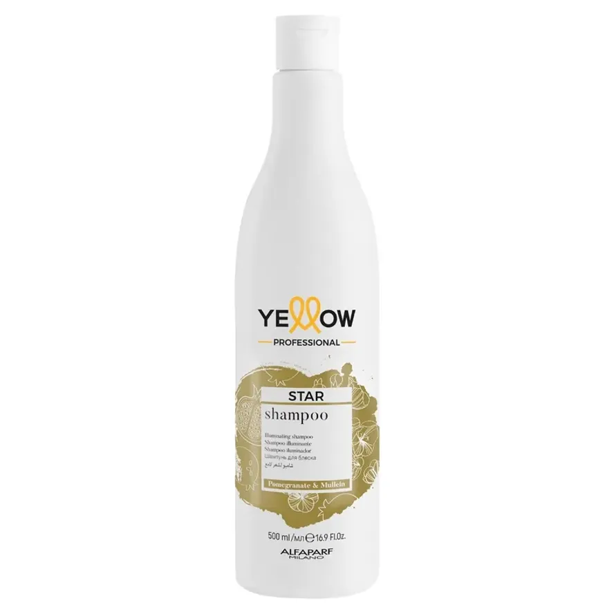 Yellow Star Shampoo Шампунь для интенсивного блеска волос