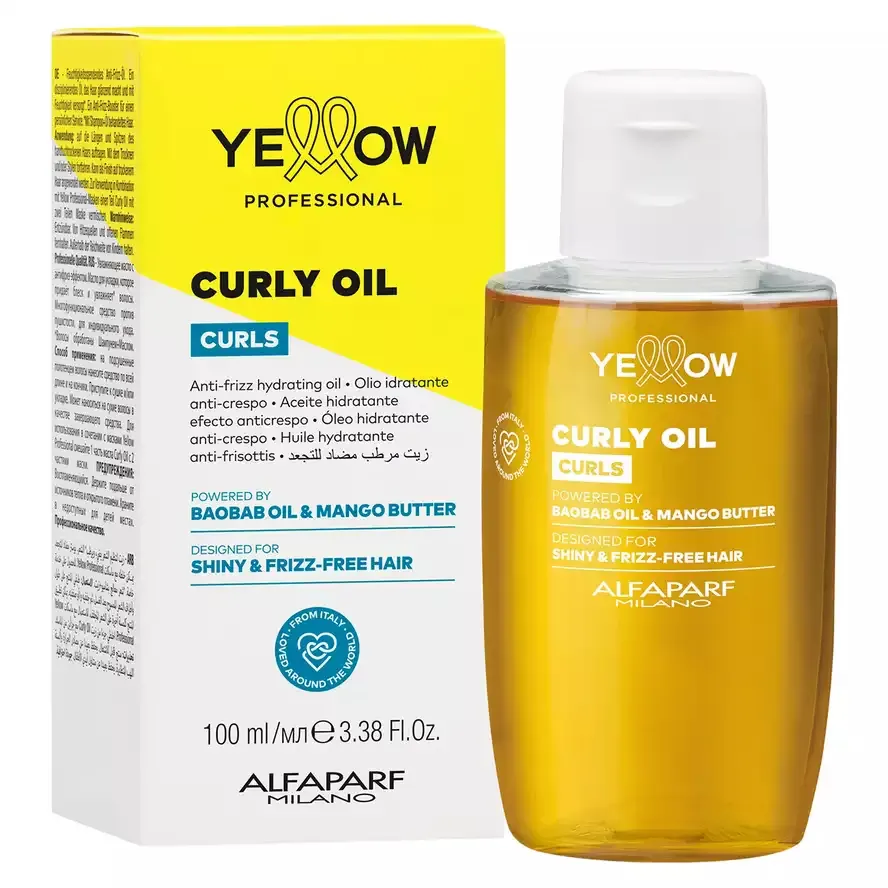 Yellow Curls Curly Oil Увлажняющее масло для вьющихся волос
