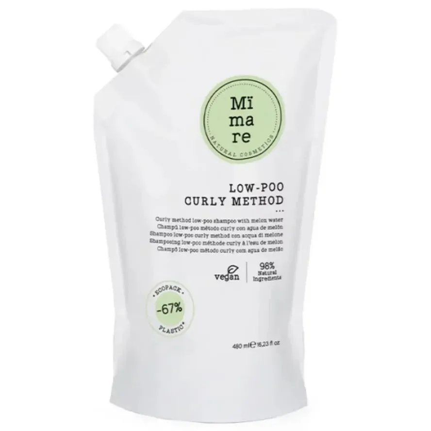 Mimare Curly Method Low-Poo Shampoo Шампунь для кудрявых волос