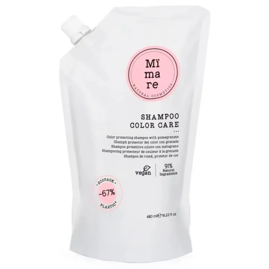 Mimare Color Care Shampoo Шампунь для защиты цвета волос с гранатом
