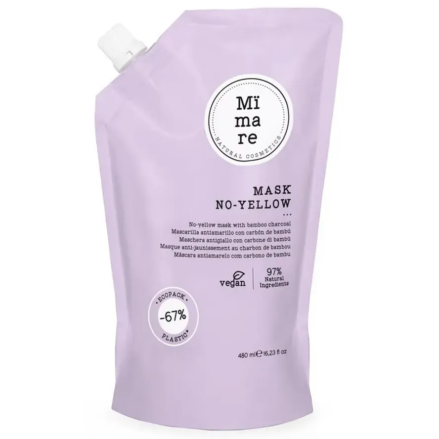 Mimare No-Yellow Mask Маска проти жовтизни волосся