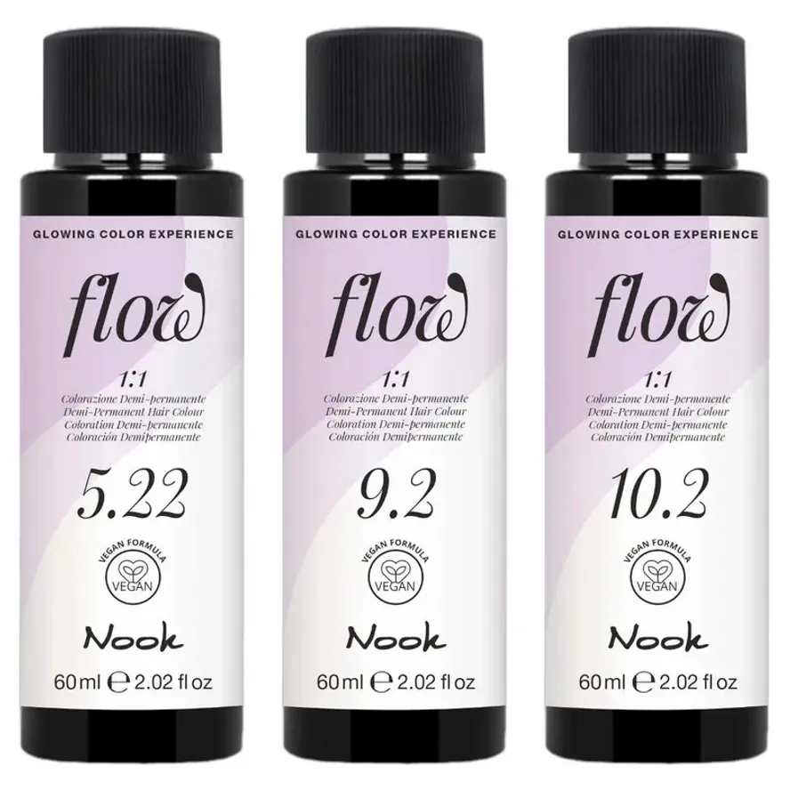 Nook Flow Glowing Color Experience Масляная тонирующая краска для волос