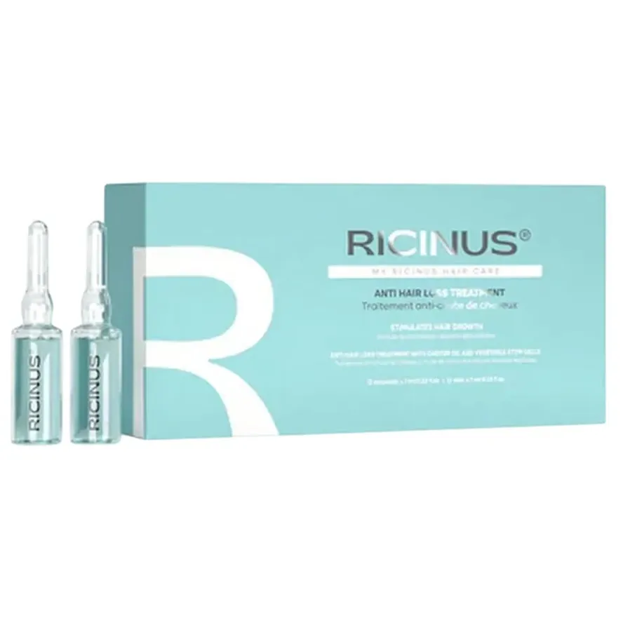 Ricinus Vials Treatments To Stop Hair Loss Ампули для лікування випадіння волосся