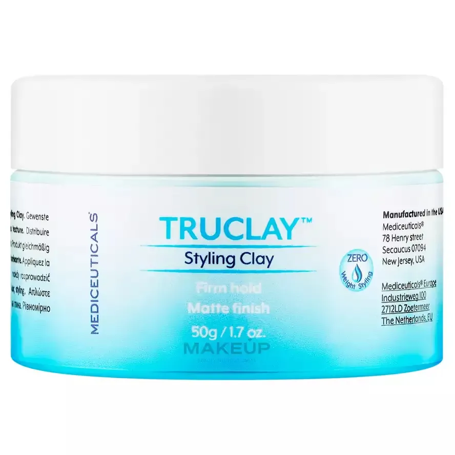 Mediceuticals Truclay Styling Clay Матова моделююча глина середньої фіксації