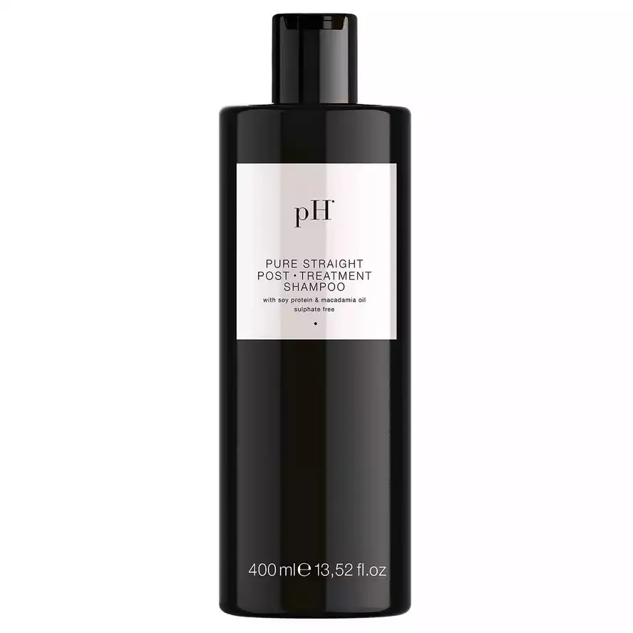 pH Laboratories Pure Straight Post Treatment Shampoo Безсульфатный шампунь для гладкости выпрямленных волос