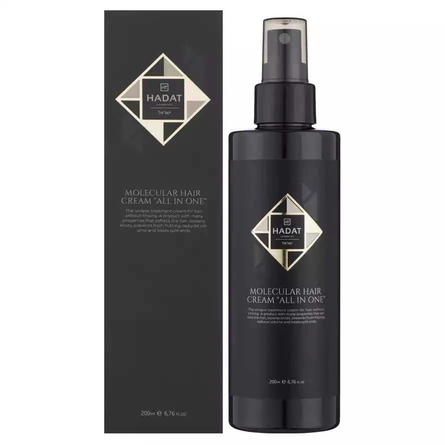Hadat Cosmetics Molecular Hair Cream All In One Несмываемый молекулярный крем-спрей для волос