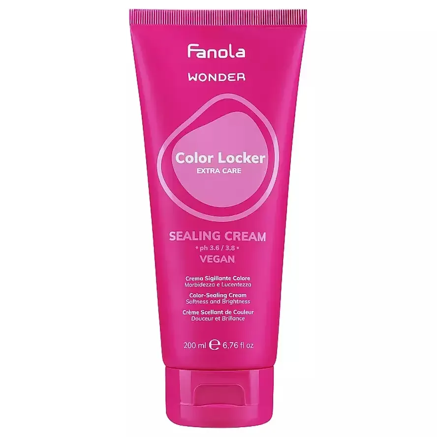 Fanola Wonder Color Locker Sealing Cream Крем ущільнюючий, відновлює структуру фарбованого волосся