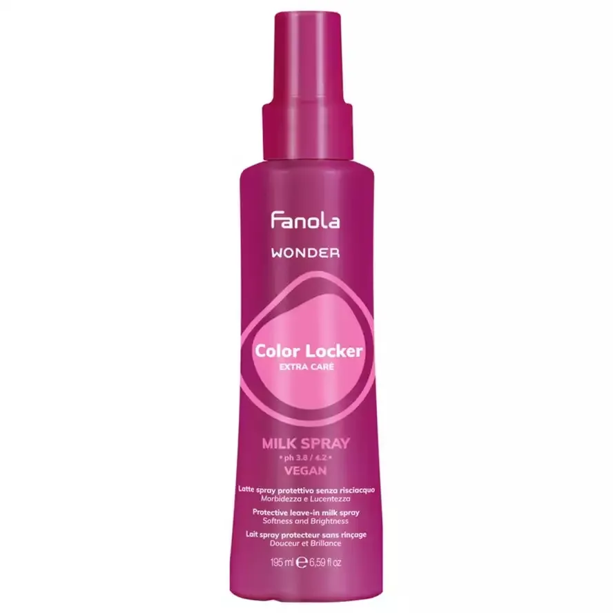 Fanola Wonder Color Locker Milk Spray Незмивний спрей молочко для відновлення, блиску і захисту фарбованого волосся