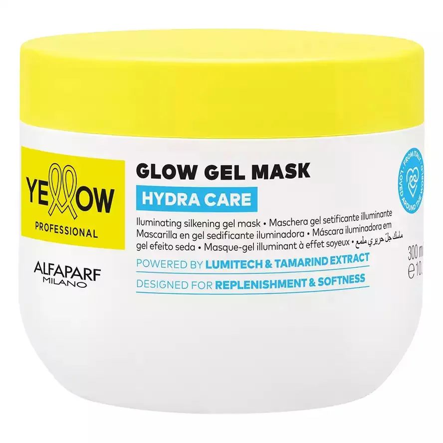 Yellow Hydra Care Glow Gel Mask Маска для зволоження та блиску волосся