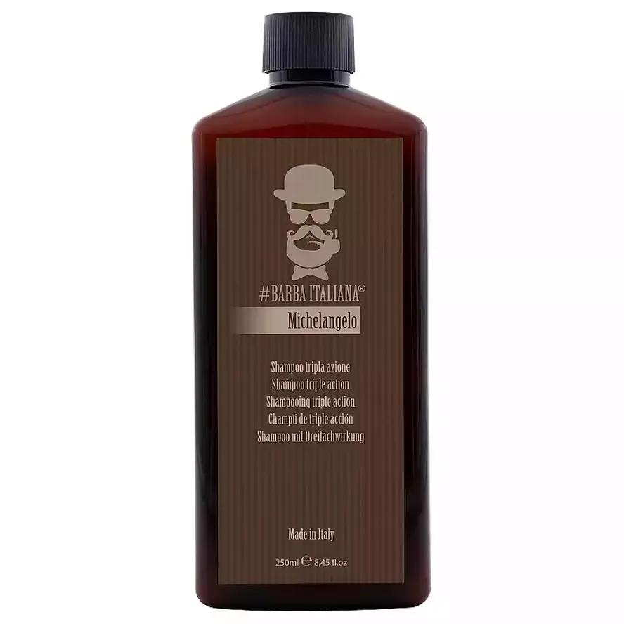 Barba Italiana Michelangelo Shampoo Тривалентний шампунь для волосся